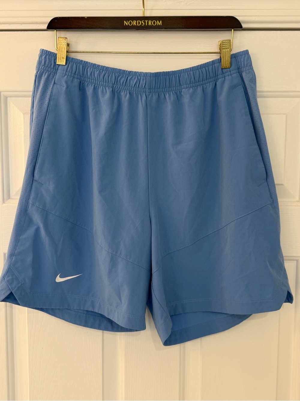 Nike Carolina Blue Athletic Shorts Large Dri-Fit